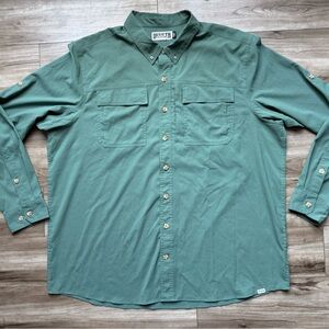 DULUTH Men's Action Standard Fit Long Sleeve Shirt Item 11957 Frosted
Moss 3XL